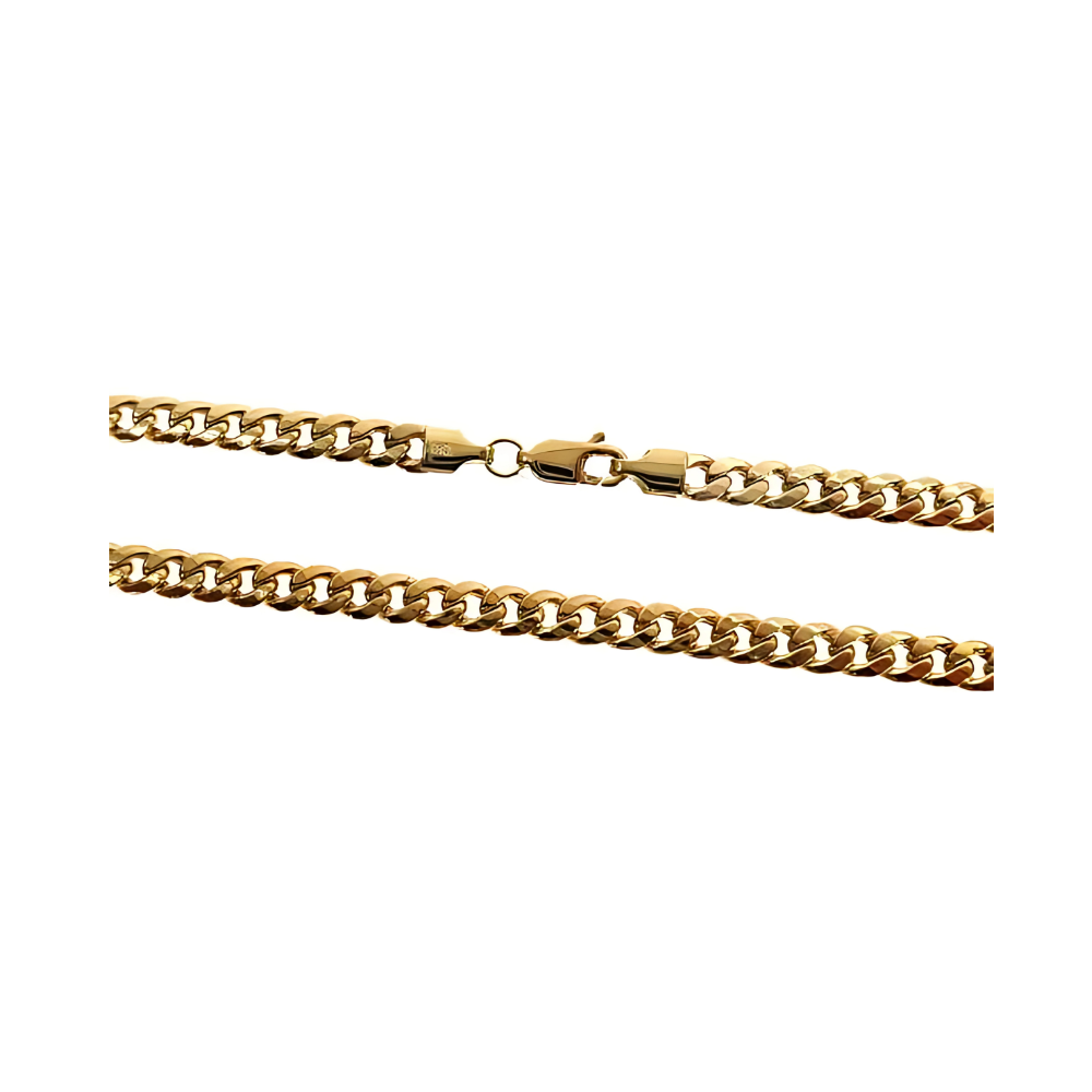 10k Yellow Gold Cuban Link Chain